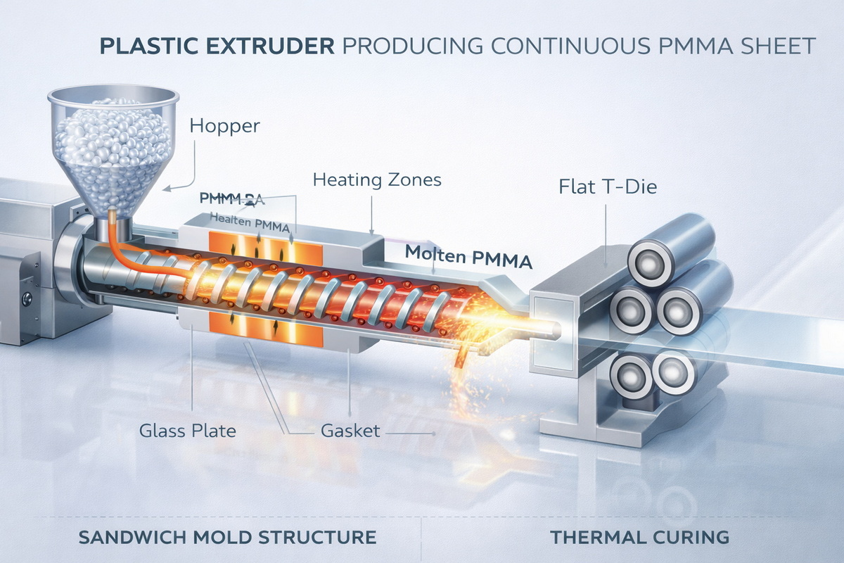 خط بثق صفائح الأكريليك الصناعية Components.jpg