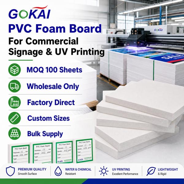 GOKAI الشركة المصنعة-لوح الرغوة PVC