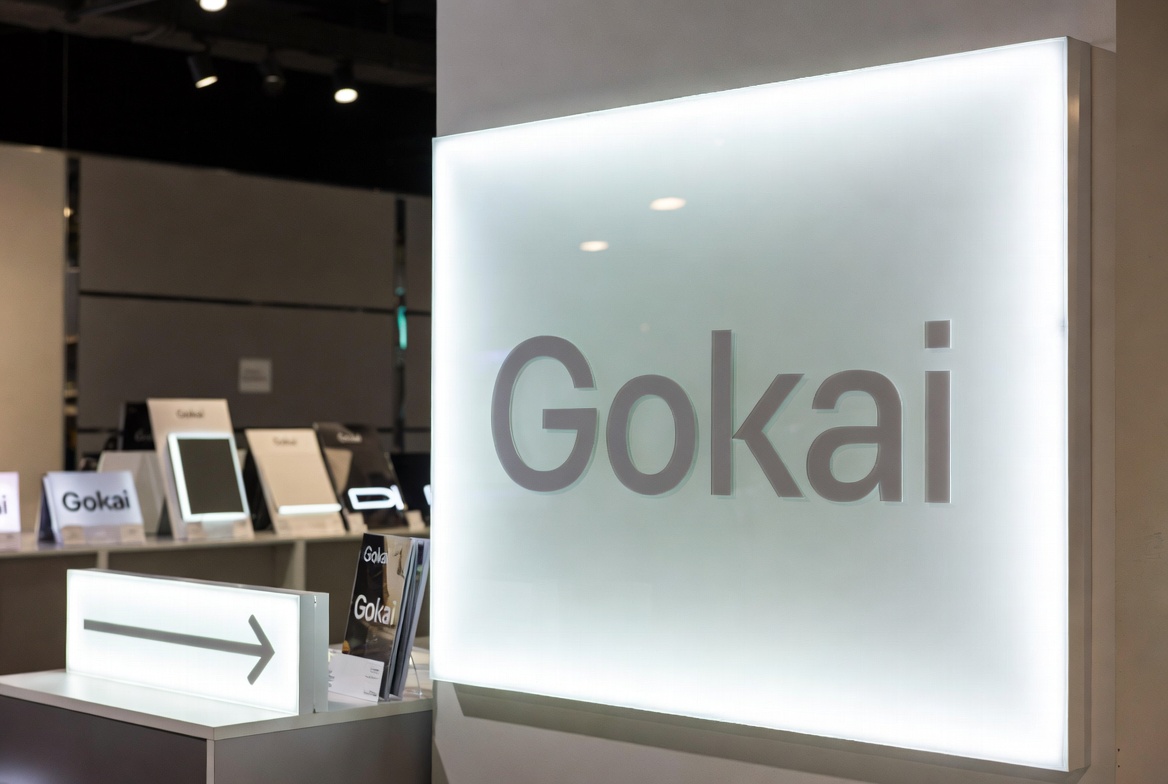 Gokai OEM حلول لافتات الاكريليك