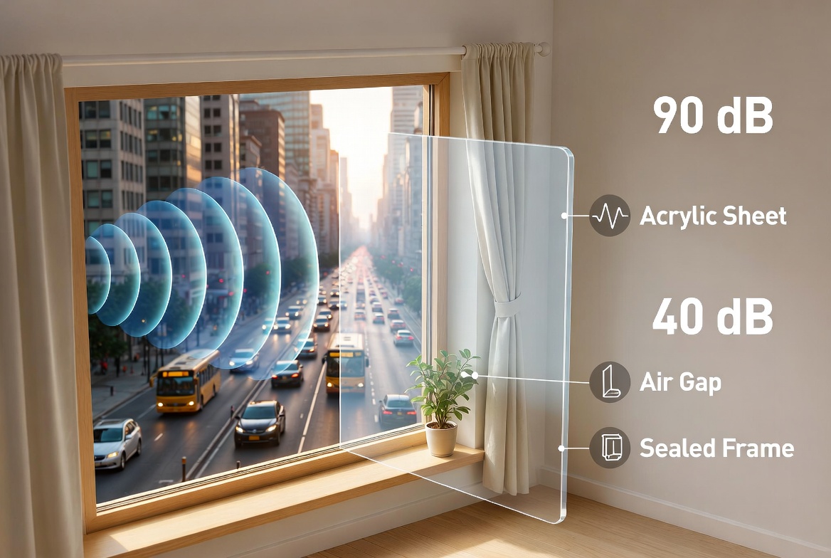 حواجز الضوضاء الأكريليكية التي تصنعها بنفسك: دليل عملي من منظور مورد ألواح الأكريليك