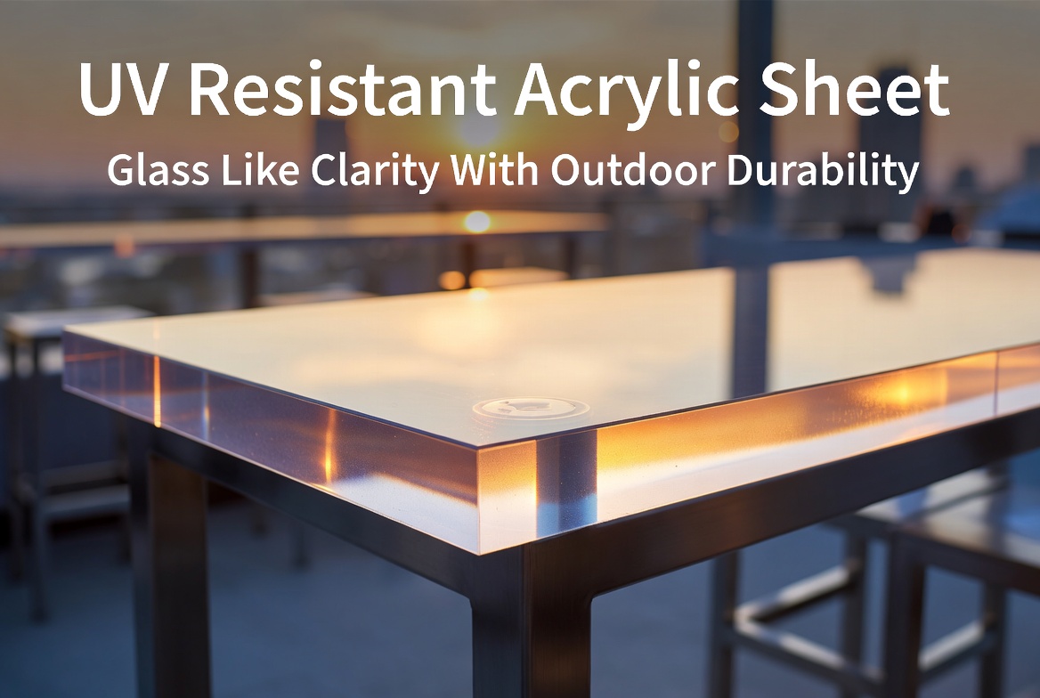 ورقة الاكريليك منضدية في الهواء الطلق