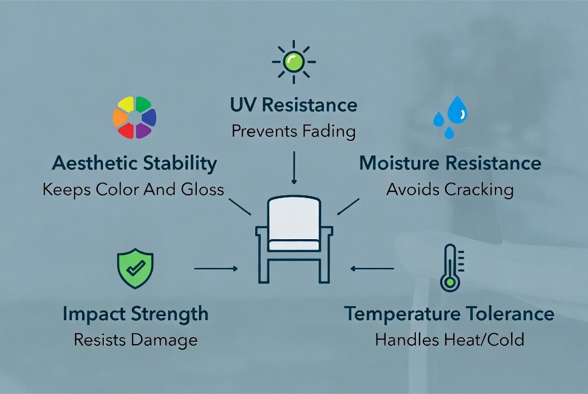 عوامل متانة الأثاث الخارجي