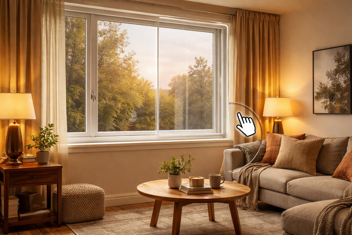 كيفية عزل النوافذ الزجاجية (نوافذ الأكريليك) لخفض فواتير الطاقة