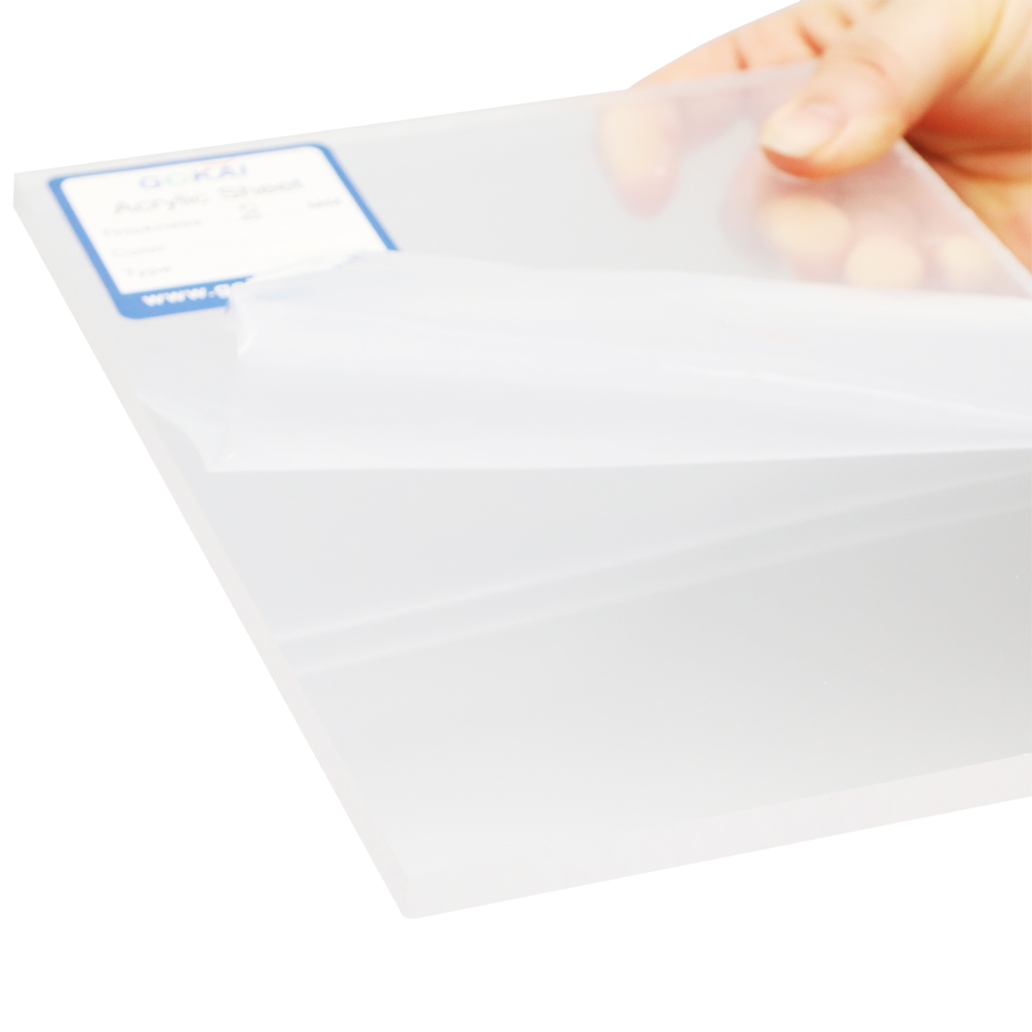 ورقة أكريليك شفافة